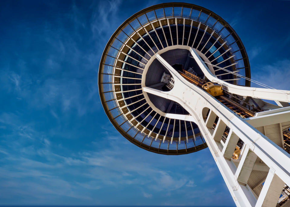 The Space Needle in Seattle, Washington.
